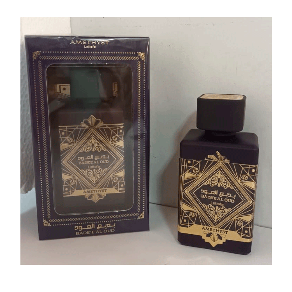 perfumes-badee-al-oud-amethyst-de-lattafa-replica-equivalencia-inspiracion-feromona-Perfumarcas